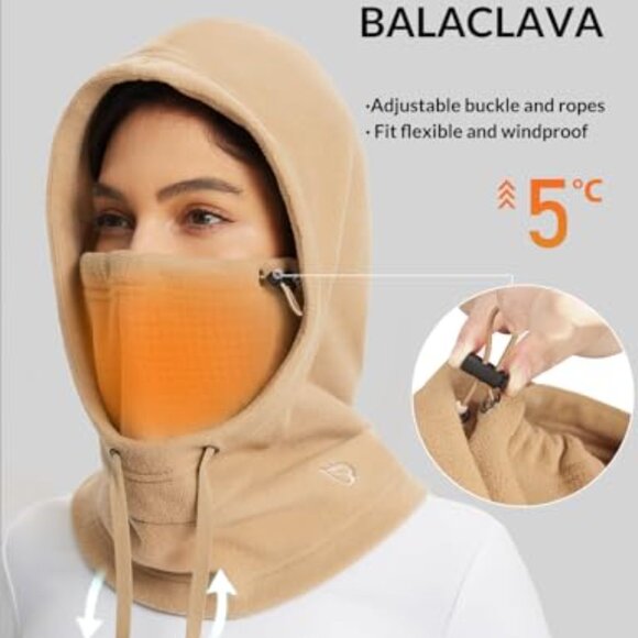 Thermal Fleece Balaclava Ski Mask Winter Face Cover Hood Cold Weather Gear main image 7